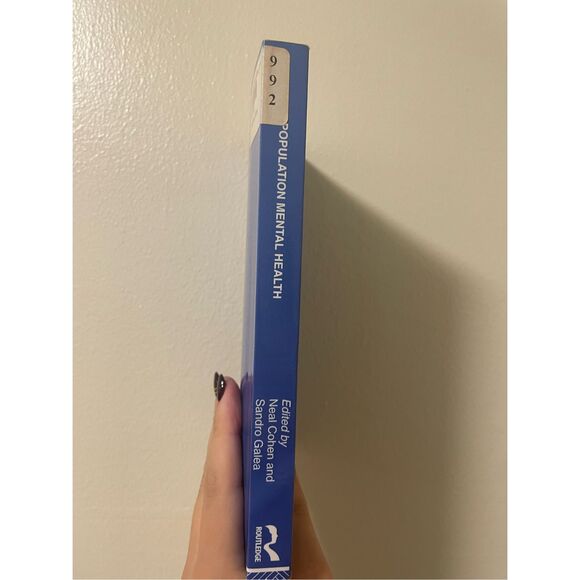 Population Mental Health By Neal Cohen Book - Picture 3 of 3